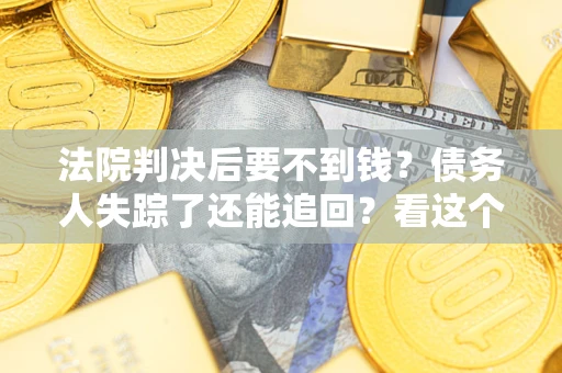武汉法院判决后要不到钱？债务人失踪了还能追回？看这个方法！