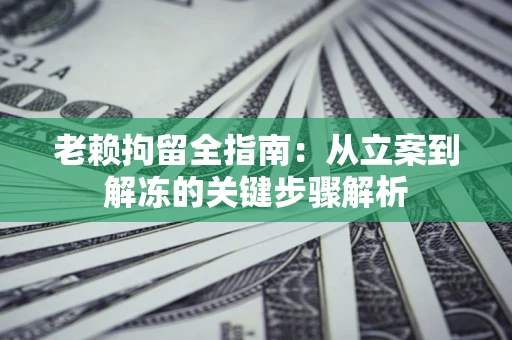 武汉老赖拘留全指南：从立案到解冻的关键步骤解析