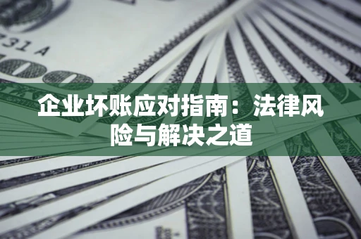 武汉企业坏账应对指南：法律风险与解决之道