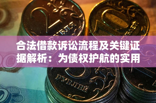 武汉合法借款诉讼流程及关键证据解析：为债权护航的实用指南