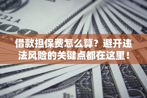 武汉借款担保费怎么算？避开违法风险的关键点都在这里！