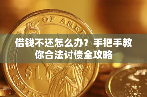武汉借钱不还怎么办？手把手教你合法讨债全攻略