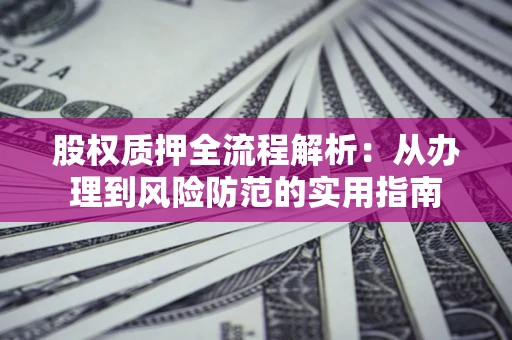 武汉股权质押全流程解析：从办理到风险防范的实用指南