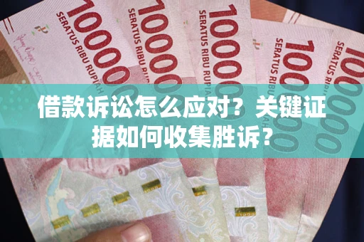 武汉借款诉讼怎么应对？关键证据如何收集胜诉？